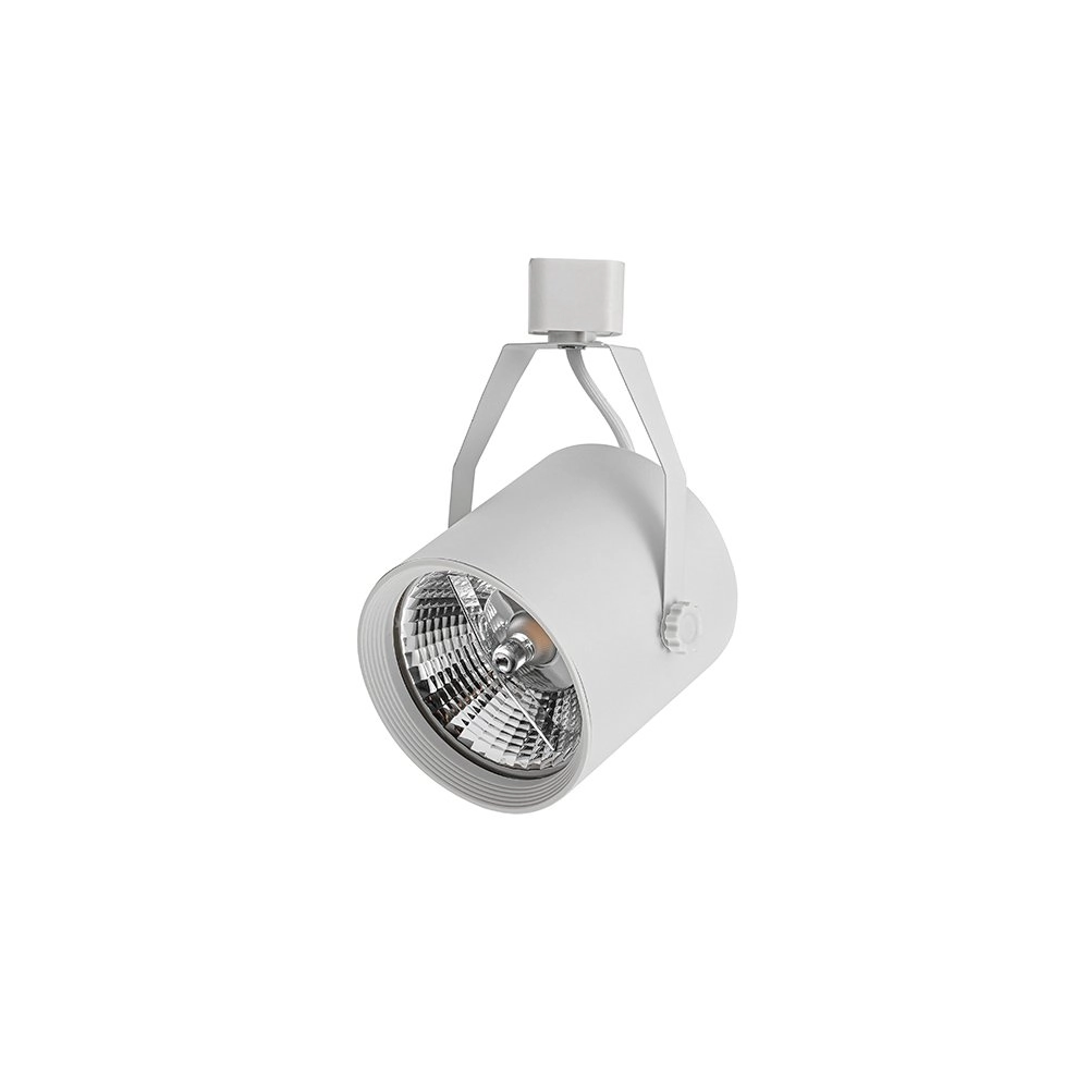 Spot Direcionável Para Trilho Eletrificado Nordecor Lille Ar111 Gu10 Bivolt Branco