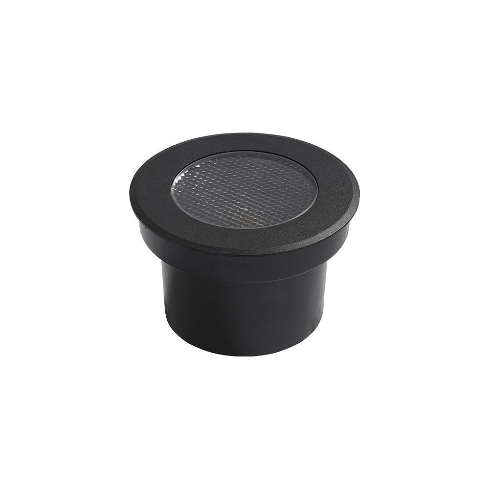 Embutido De Solo Led Nordecor Senf 6850 15w 24° Alto Irc 90 Bivolt Preto 2700k Luz Amarela