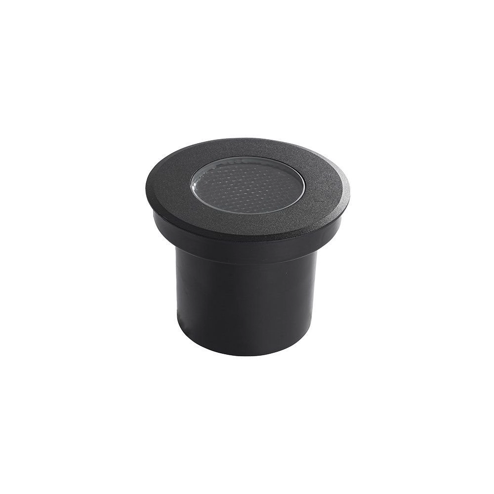 Embutido De Solo Led Nordecor Senf 6849 10w 24° Alto Irc 90 Bivolt Preto 2700k Luz Amarela
