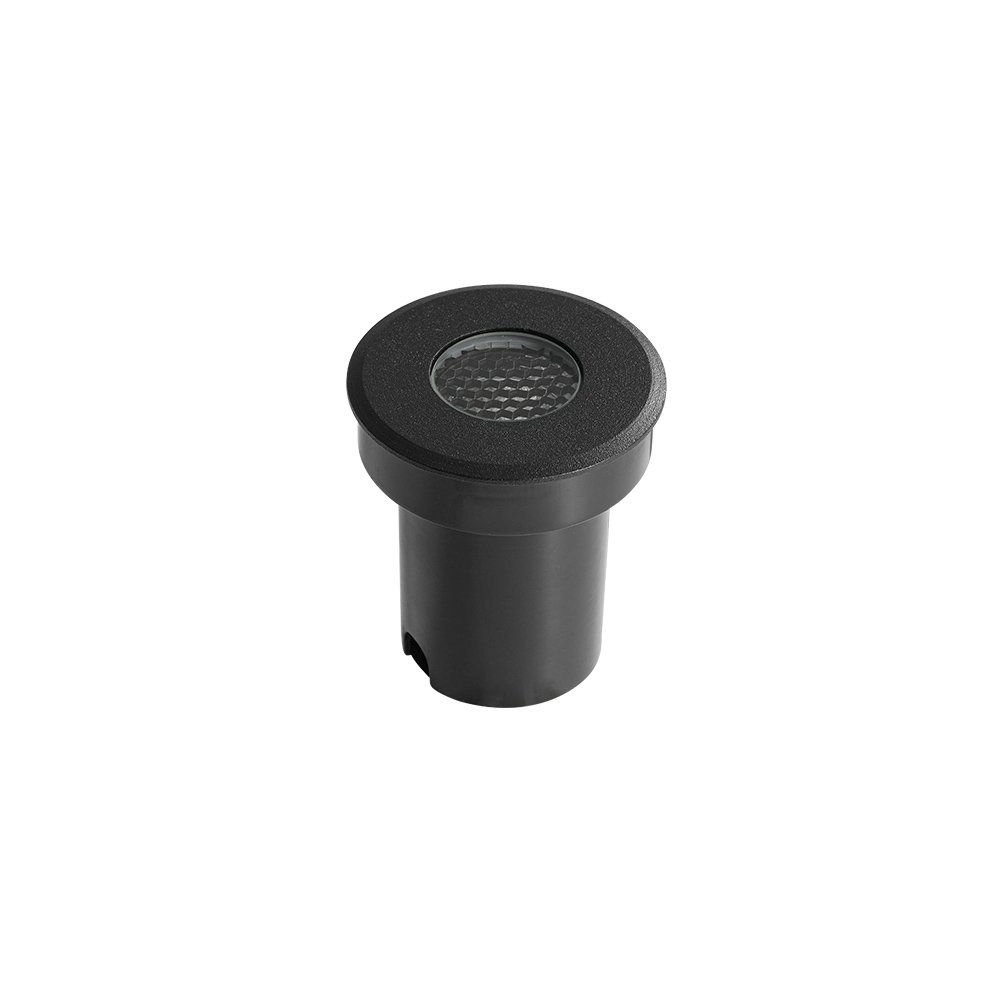 Embutido De Solo Led Nordecor Senf 6848 5w 24° Alto Irc 90 Bivolt Preto 2700k Luz Amarela