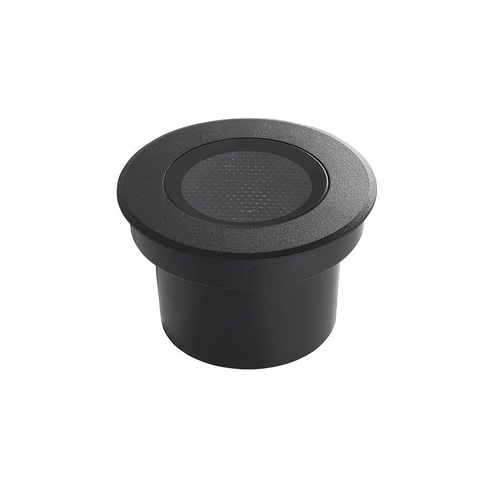 Embutido De Solo Led Nordecor Senf 6846 20w 12° Alto Irc 90 Bivolt Preto 2700k Luz Amarela