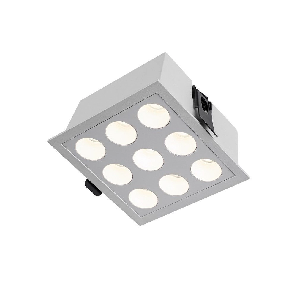 Spot De Embutir Nordecor Downlight Powerus Led Alto Irc 90 18w Bivolt Lente Branca 4000k