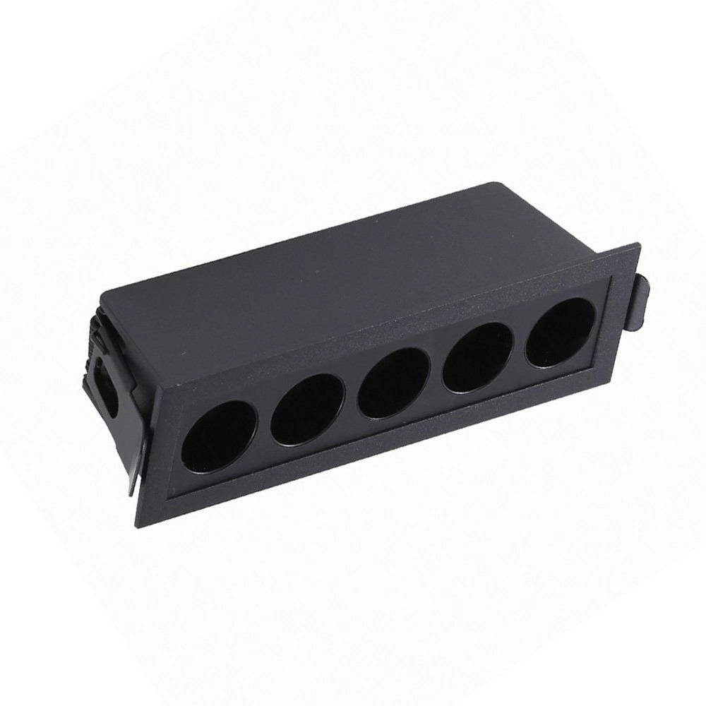 Spot De Embutir Nordecor Downlight Powerus Led Alto Irc 90 10w Bivolt Preto 4000k