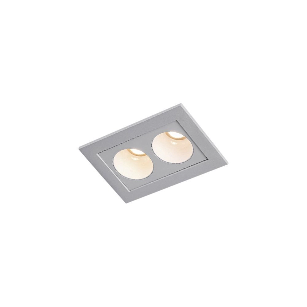 Spot De Embutir Nordecor Downlight Powerus Led Alto Irc 90 4w Bivolt Lente Branca 4000k