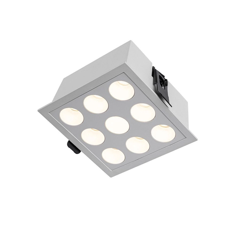 Spot De Embutir Nordecor Downlight Powerus Led Alto Irc 90 18w Bivolt Lente Branca 3000k
