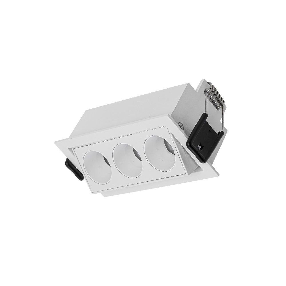 Spot De Embutir Nordecor Downlight Powerus Led Direcionável Alto Irc 90 6w Bivolt Lente Branca 3000k