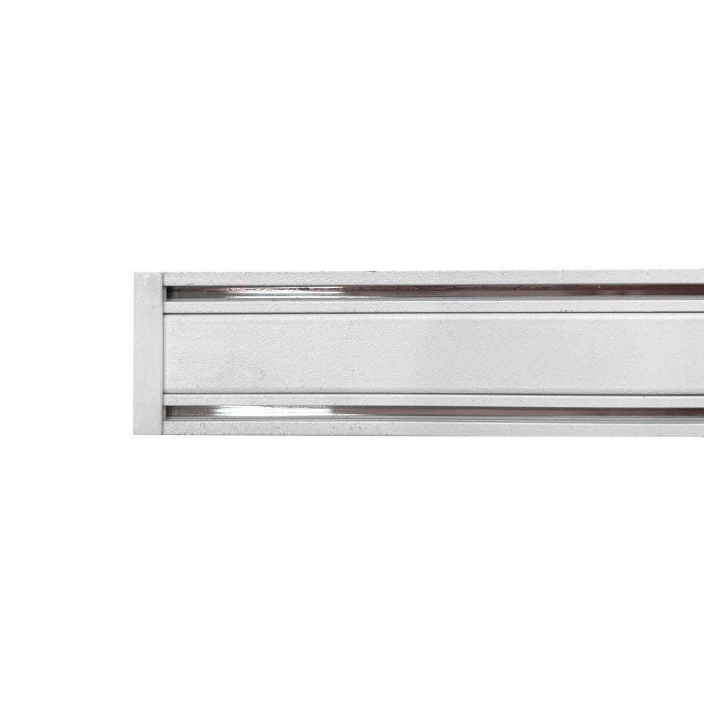 Trilho Magnético De Sobrepor Nordecor Magnetic Track Kay 6714 Com 1 Metro Branco