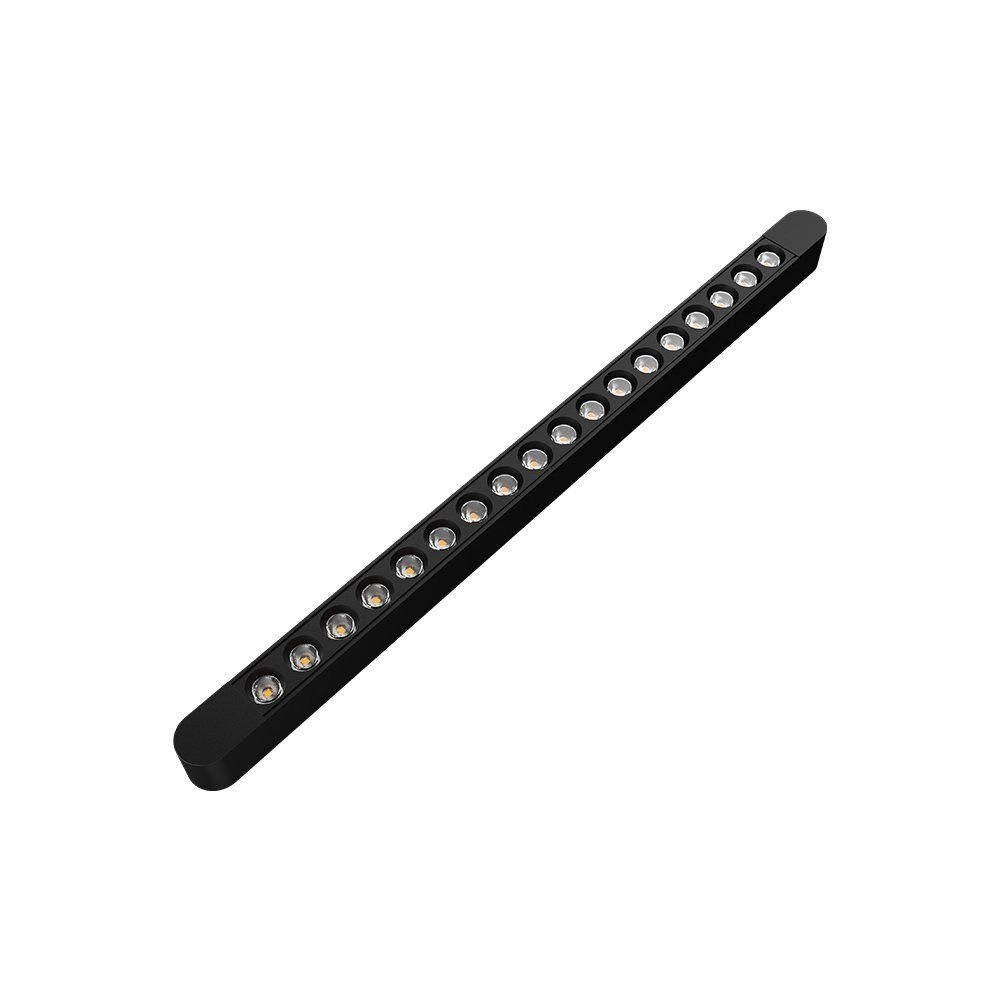 Módulo Led Para Trilho Magnético Nordecor Pro Magnetic Track Kay 6702 18w Irc 90 48v 3000k Luz Amarela