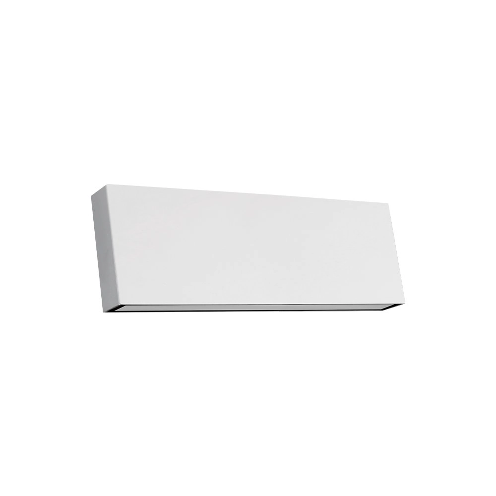 Arandela Nordecor Voky 12w Led Ip65 Bivolt Branco - 3000k - Luz Amarela