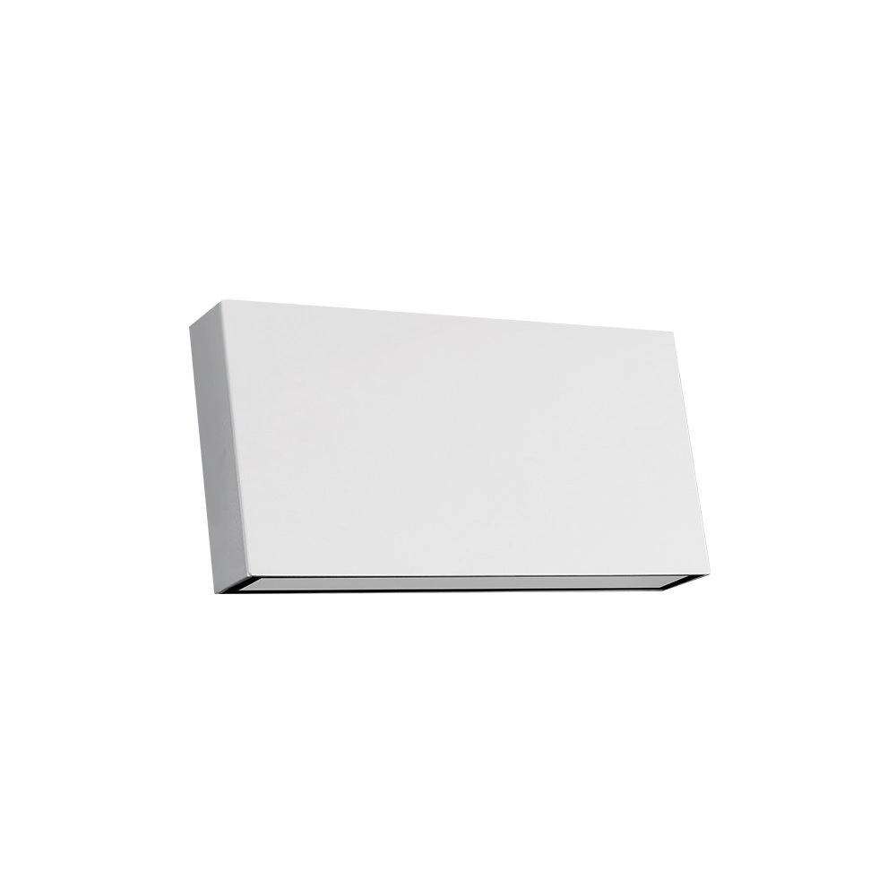 Arandela Nordecor Voky 8w Led Ip65 Bivolt Branco - 3000k - Luz Amarela