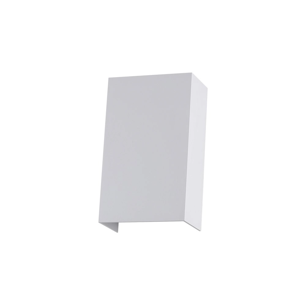 Arandela Nordecor Siki 10w Led Ip65 Bivolt Branco - 3000k - Luz Amarela