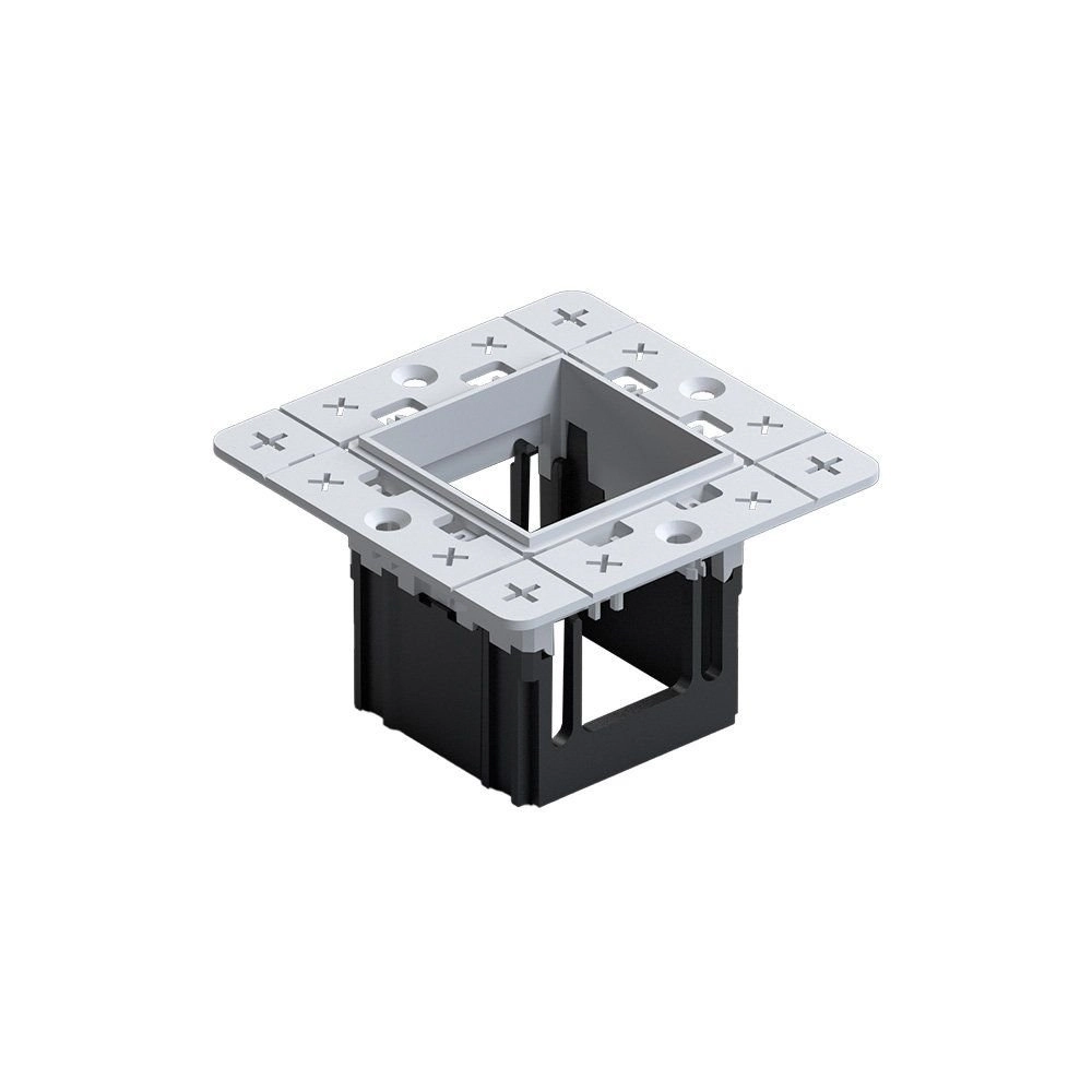 Moldura No-frame Nordecor 6680 Para 1 Módulo Tap Branco