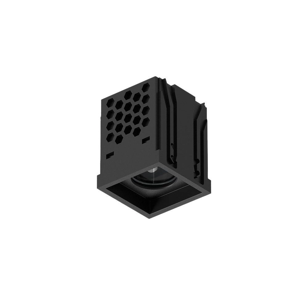 Módulo Downlight De Embutir Led Nordecor Tap 6671 5w Irc 90 Bivolt Preto 2700k