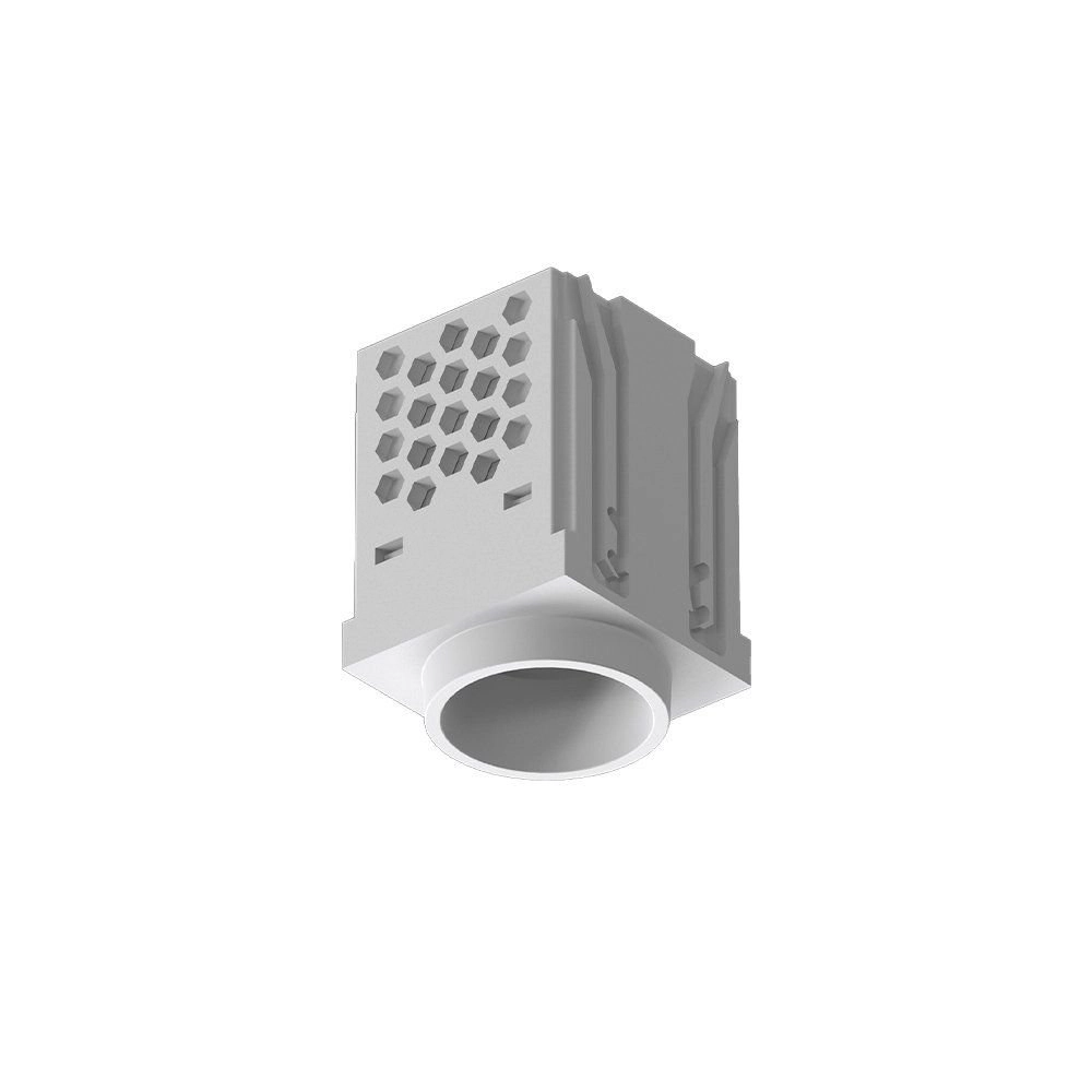 Módulo Downlight De Embutir Led Nordecor Tap 6666 5w Irc 90 Redondo Bivolt Branco 2700k
