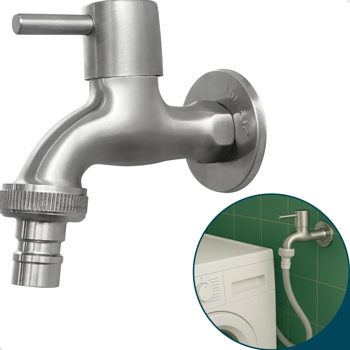 Extensor Longo 60mm Conexão 1/2 Pol Latão Cromado Sextavado Interno Alongador Instalação Hidráulica