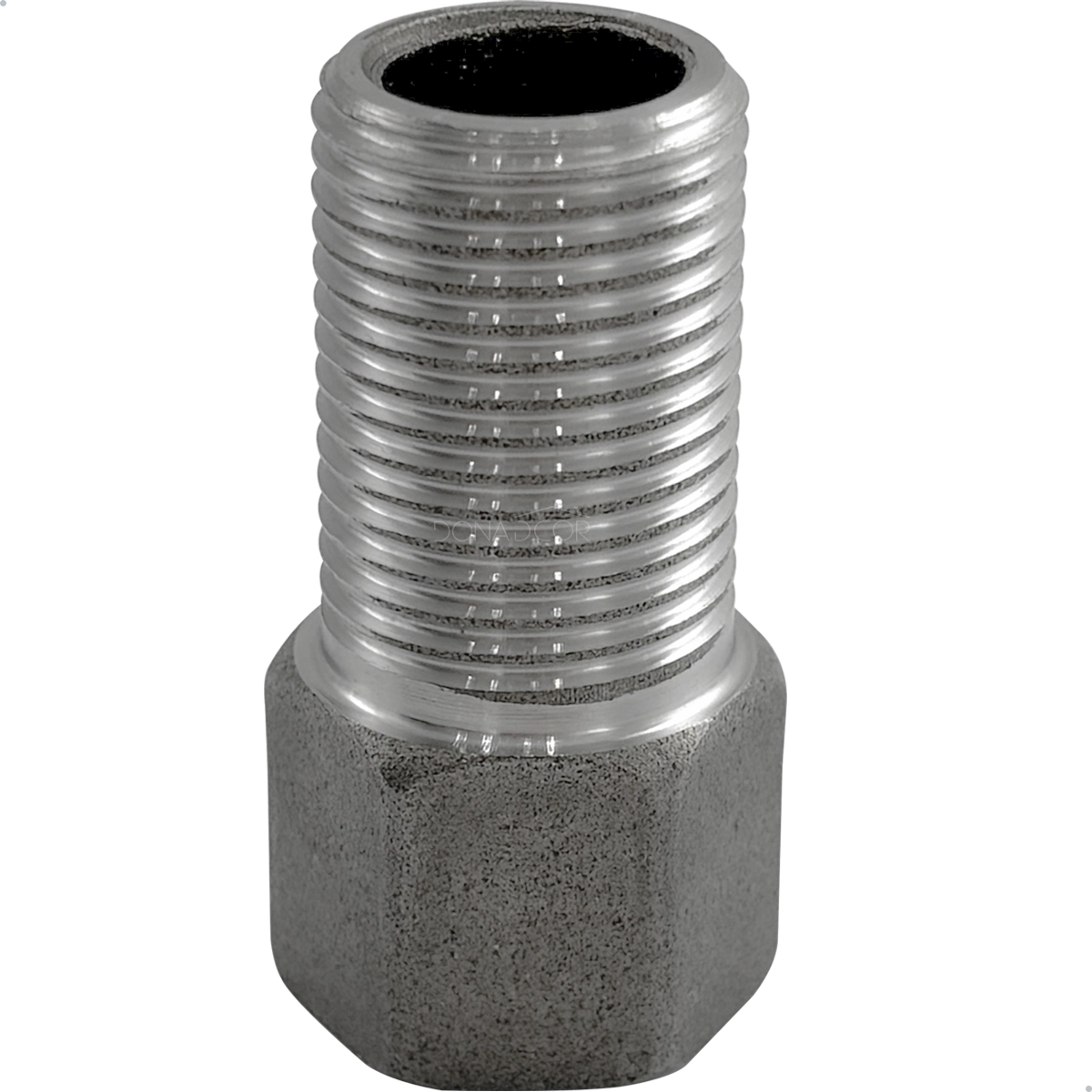 Extensor Aumento Prolongador Curto 29mm Aço Inox Sextavado Externo Rosca 1/2 Alongador Torneira