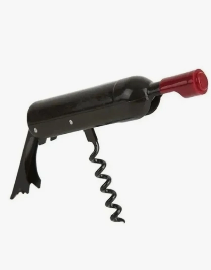 Saca Rolhas Formato Garrafa 11cm Kehome