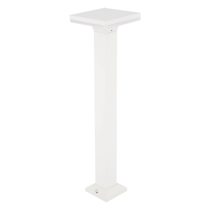 Poste Balizador Branco 30cm Led 12w 3000k Bivolt Ip65