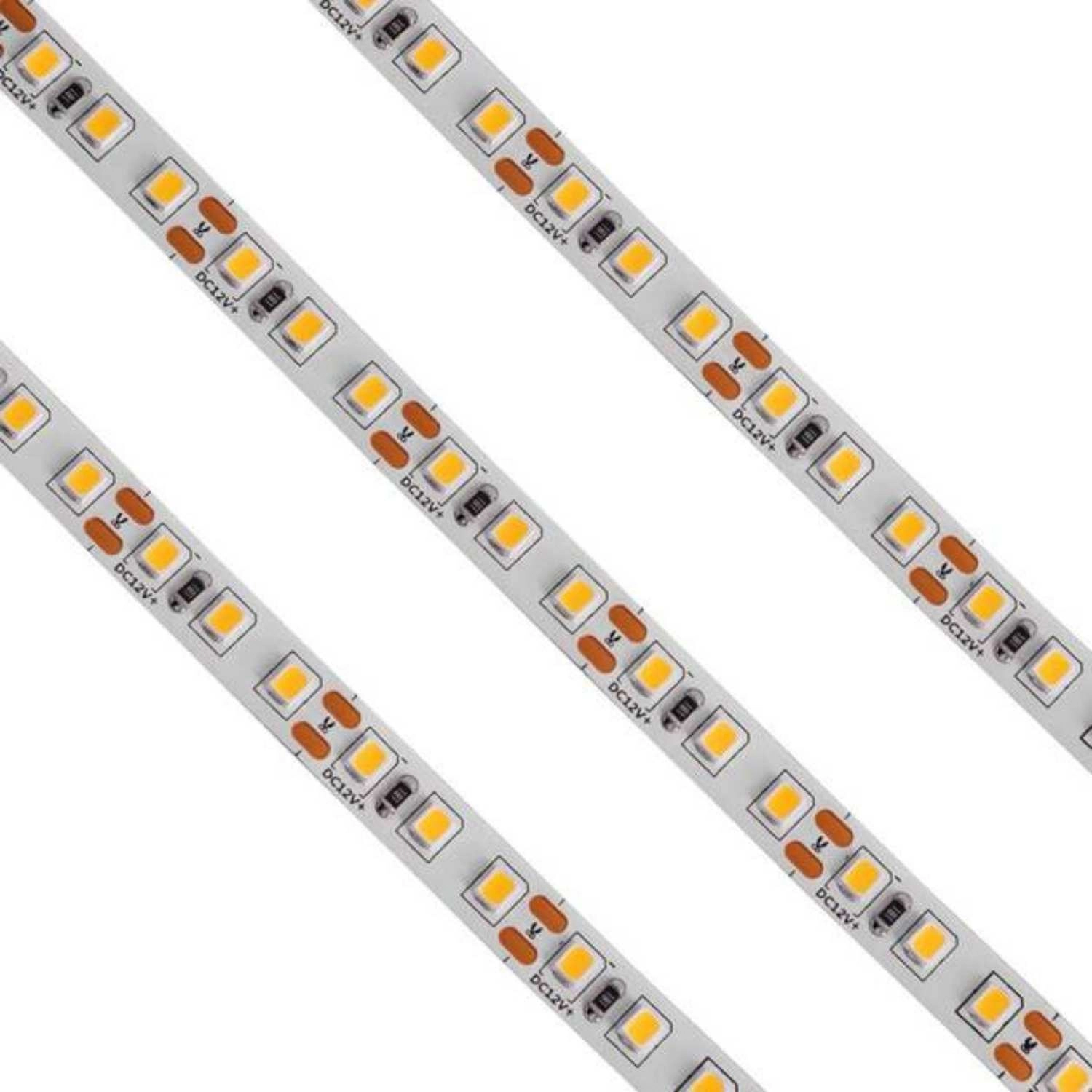 Fita De Led 5m 12w/m 4000k 12v Ip44 Evoled