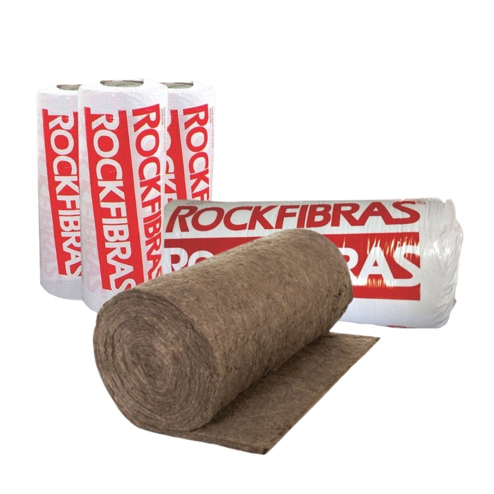 Manta Lã De Rocha Padrão 8000 X 1200 X 51 Mm - 32kg/m3 - 1 Unidade 9,6m2