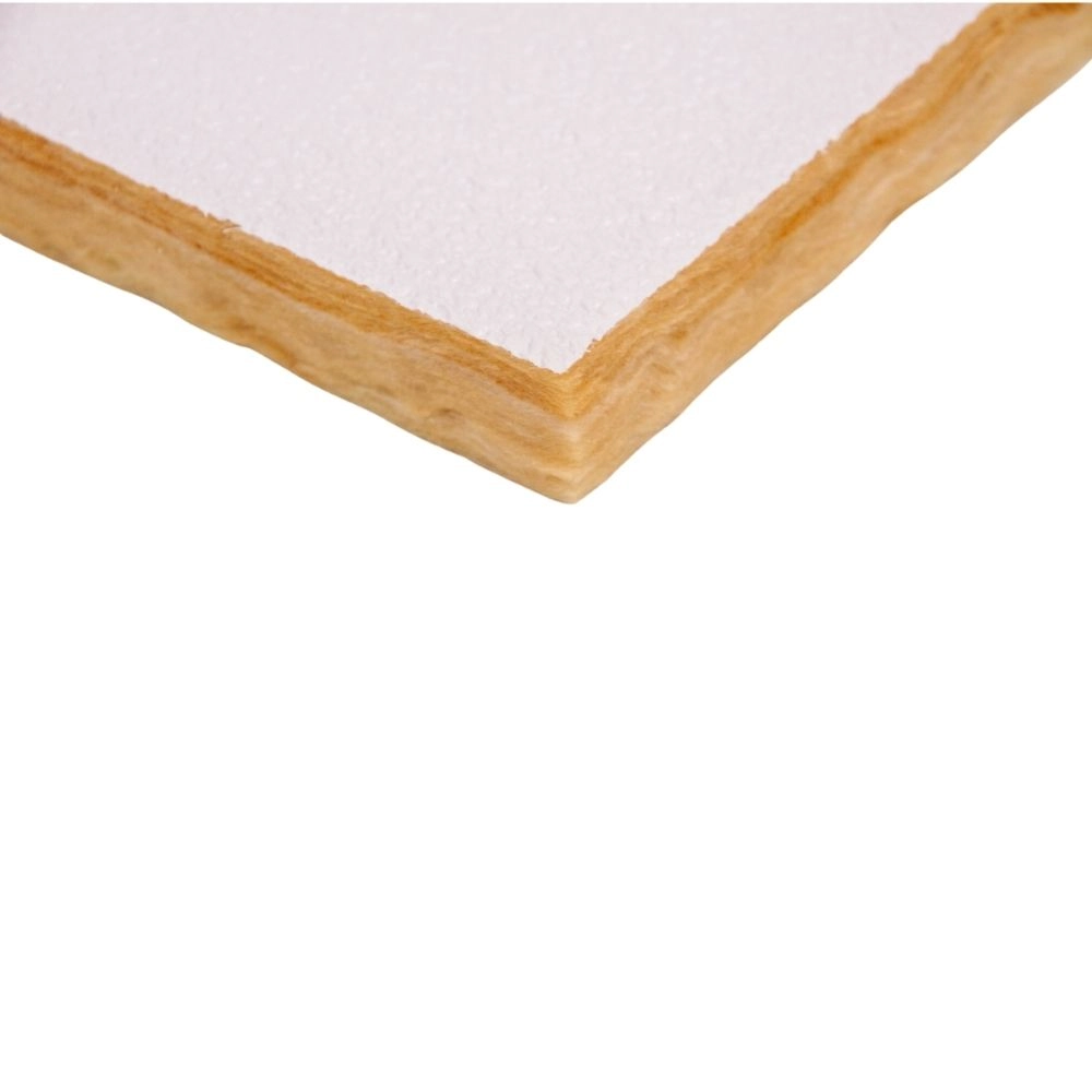 Placa Lã De Vidro Forrovid Boreal Branco 1250 X 625 X 20 Mm - 60kg/m3 - 1 Unidades0,78m2