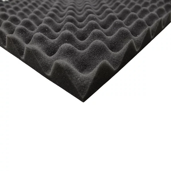 Espuma Pu Sinus Caixa De Ovo - 500 X 500 X 25 Mm 23kg/m3 - Natural