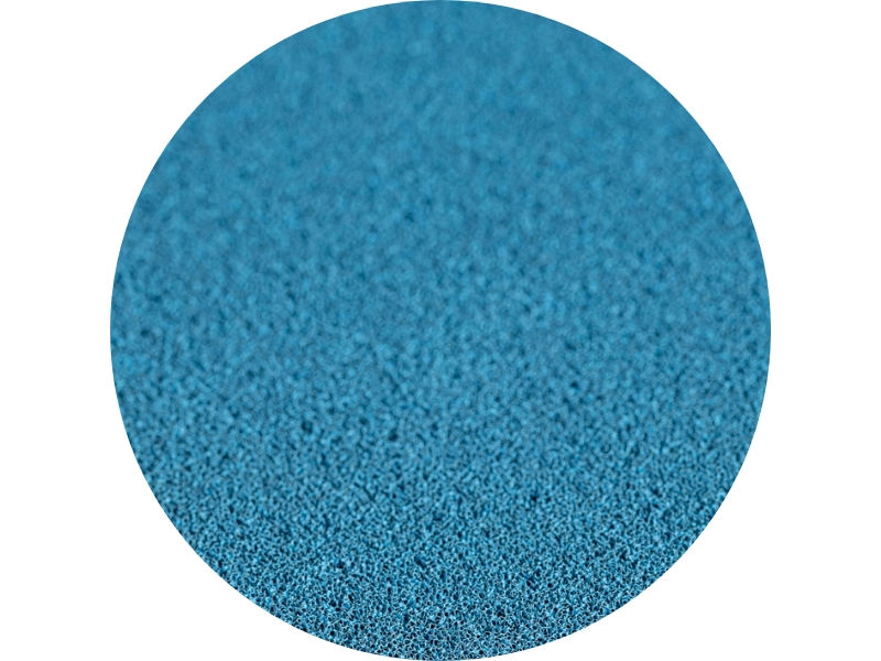 Espuma Pu Hexagonal Lisa 500x500x35mm - Azul Celeste