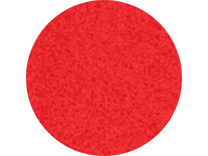 Espuma Melamina Senoidal Cores - 625 X 625 X 25 Mm 11kg/m3 - Sm Se - Vermelho