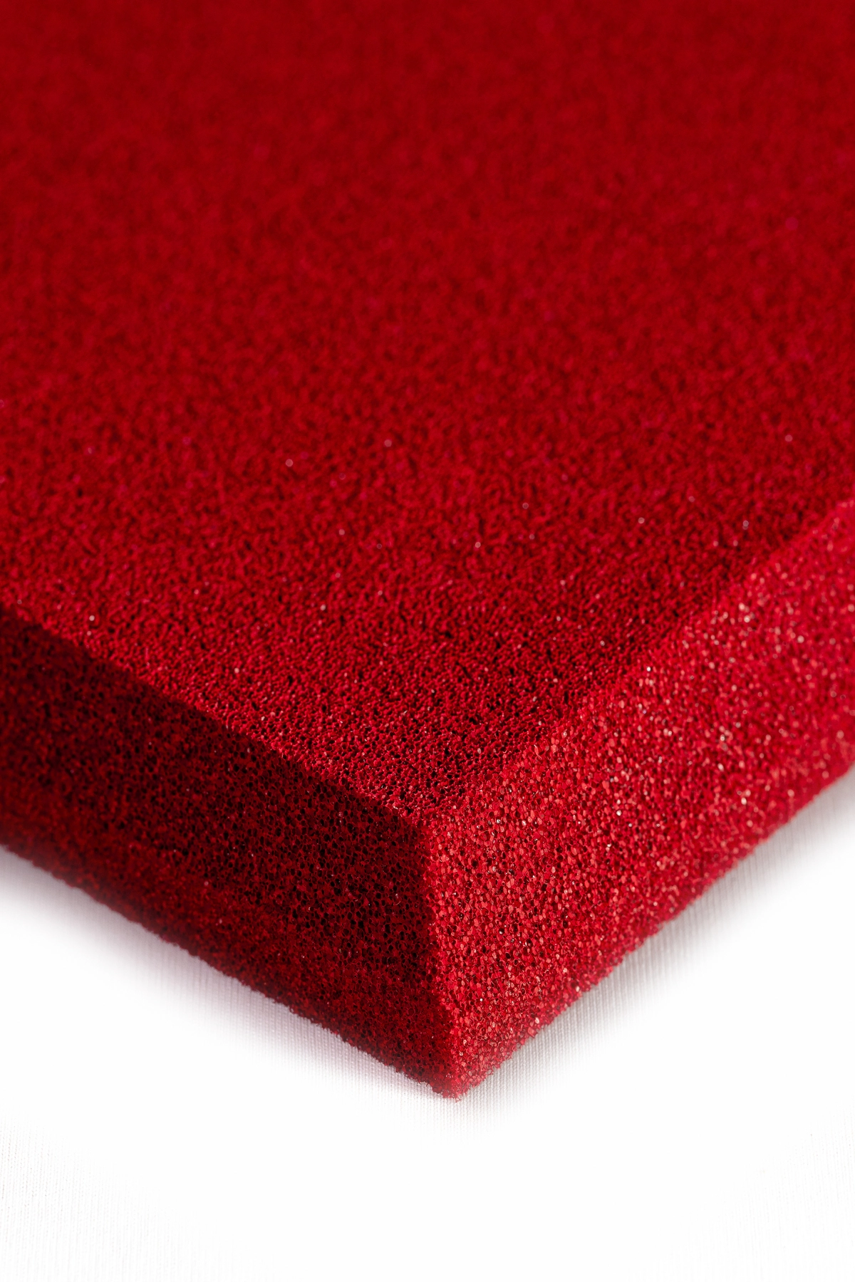 Espuma Pu Lisa Cores - 500 X 500 X 25 Mm 23kg/m3 - Sm Se - Vermelho