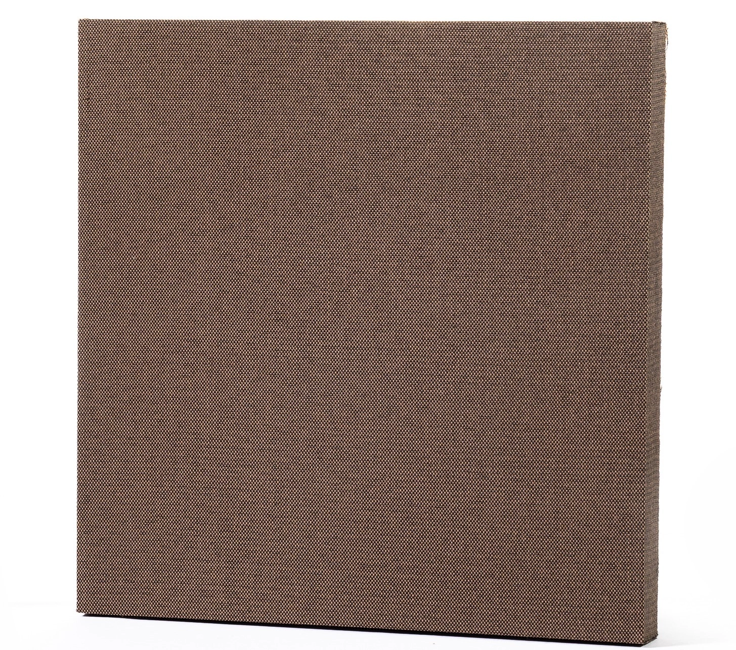 Painel Acústico Absorvedor Fibracustica Ecoportal 600x600x50mm - Marrom