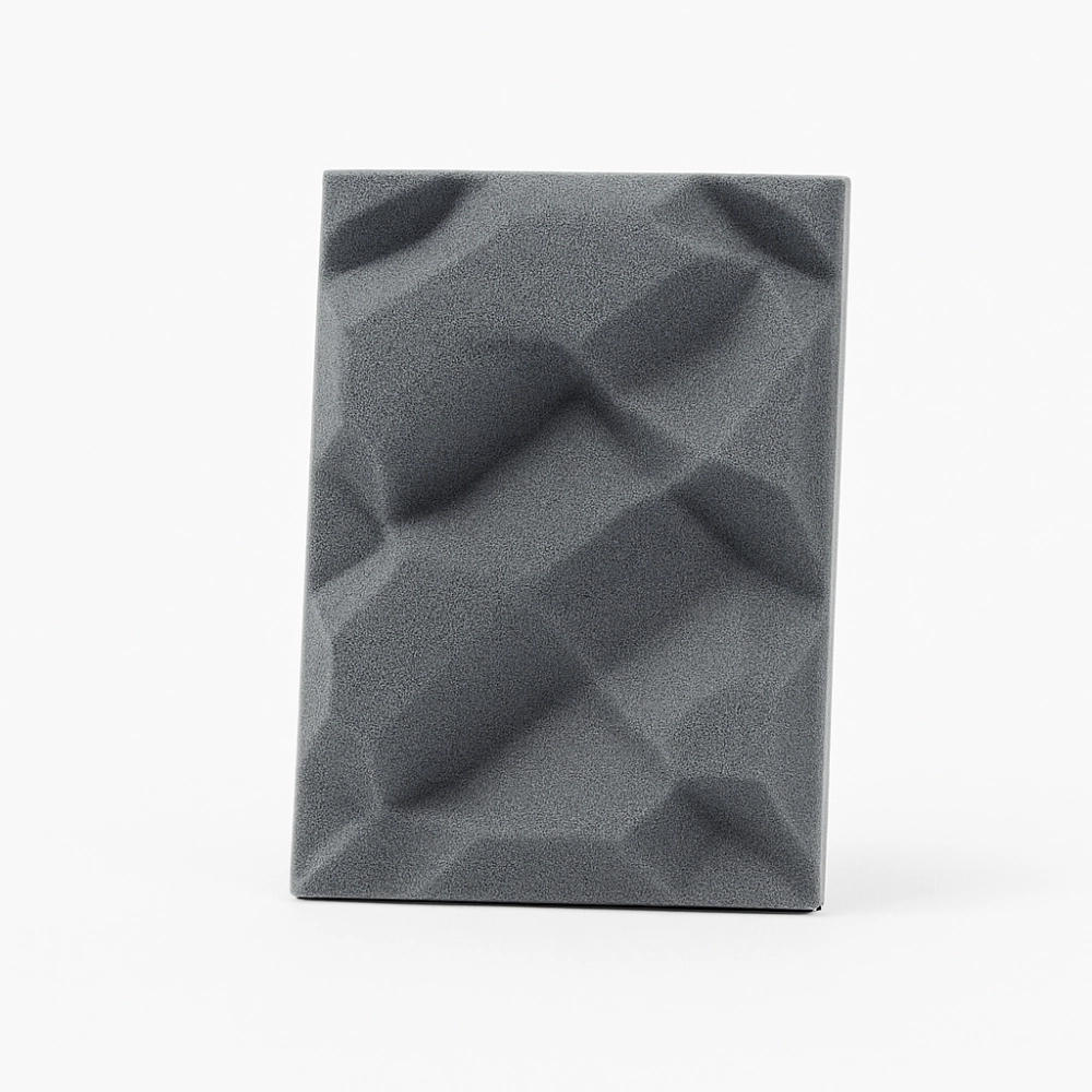 Espuma Pu Dunas Cores - 500 X 500 X 25 Mm 23kg/m3 - Sm Se - Cinza Fog