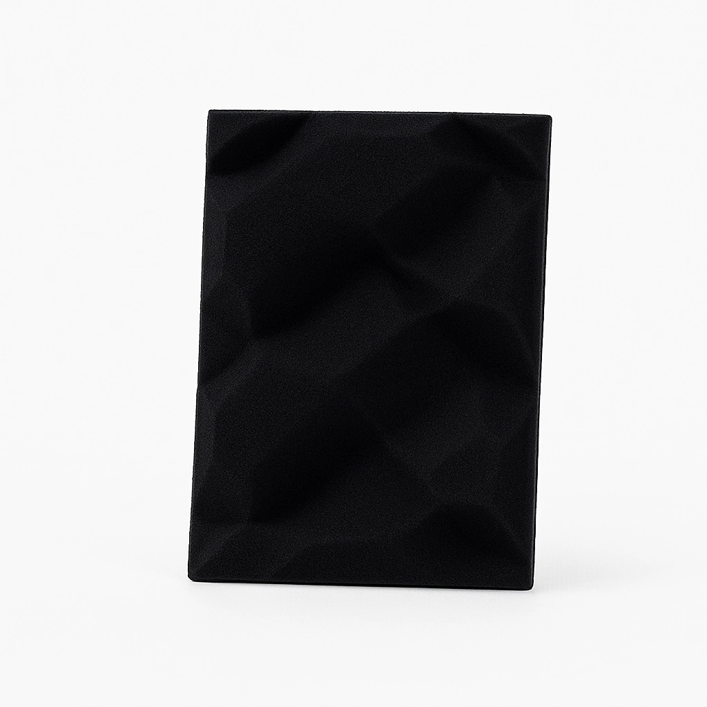 Espuma Pu Dunas Cores - 500 X 500 X 25 Mm 23kg/m3 - Sm Se - Preto