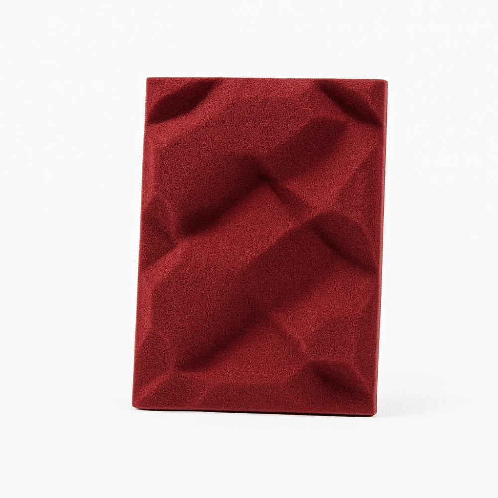 Espuma Pu Dunas Cores - 500 X 500 X 25 Mm 23kg/m3 - Sm Se - Vermelho