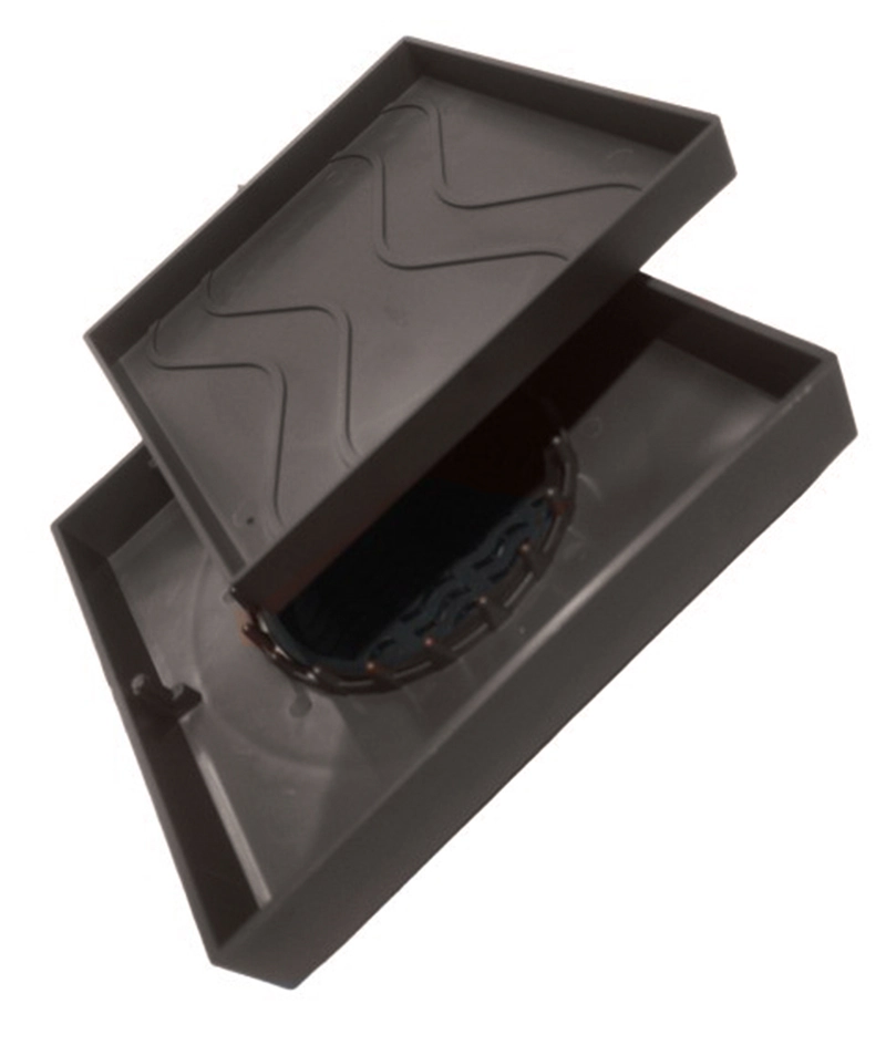 Ralo Oculto 15x15 Invisivel Para Piso Porcelanato Marrom