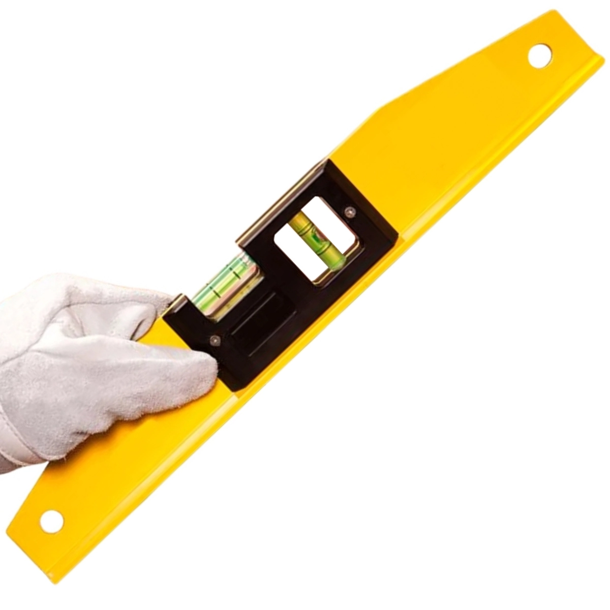 Nível De Mão Nivelamento Magnético Alumínio 12" X 30cm Base Com Imã | Fertak