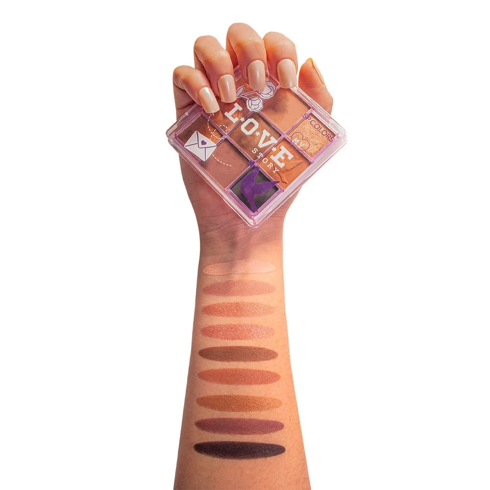 Paleta De Sombras My Love Story Sp Colors