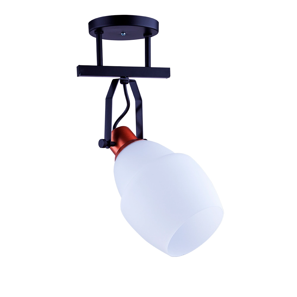 Spot Trilho De Sobrepor Moderno Direcionável Vittra 1 Lâmpada E27 Bivolt Branco 110v/220v