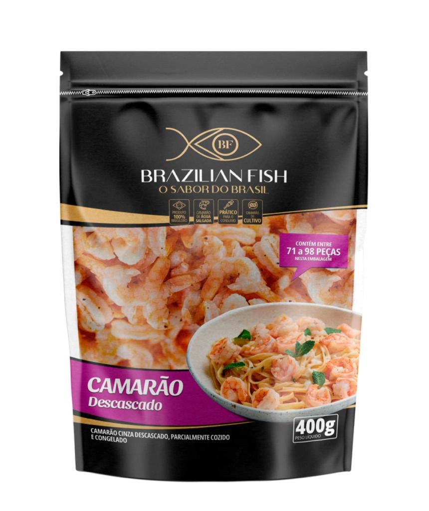 Camarão Descascado Brazilian Fish 400g