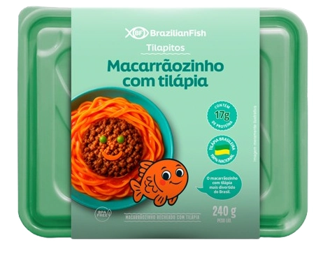 Macarraozinho Brazilian Fish 240g Com Tilapia