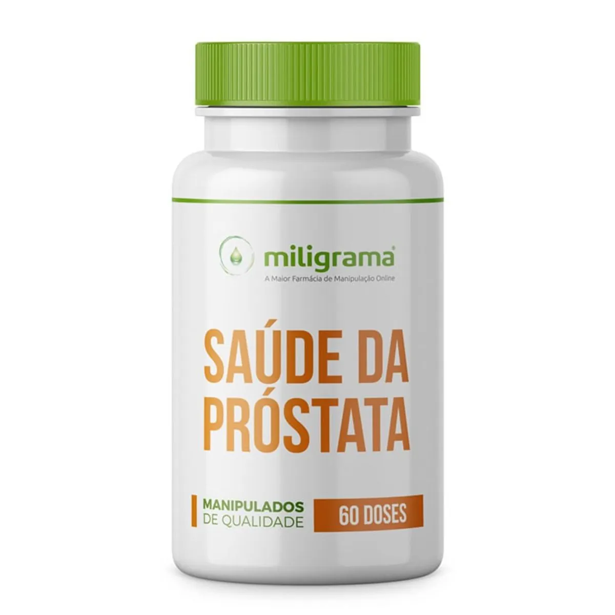 Composto para Auxiliar na Saúde da Próstata 60 Doses