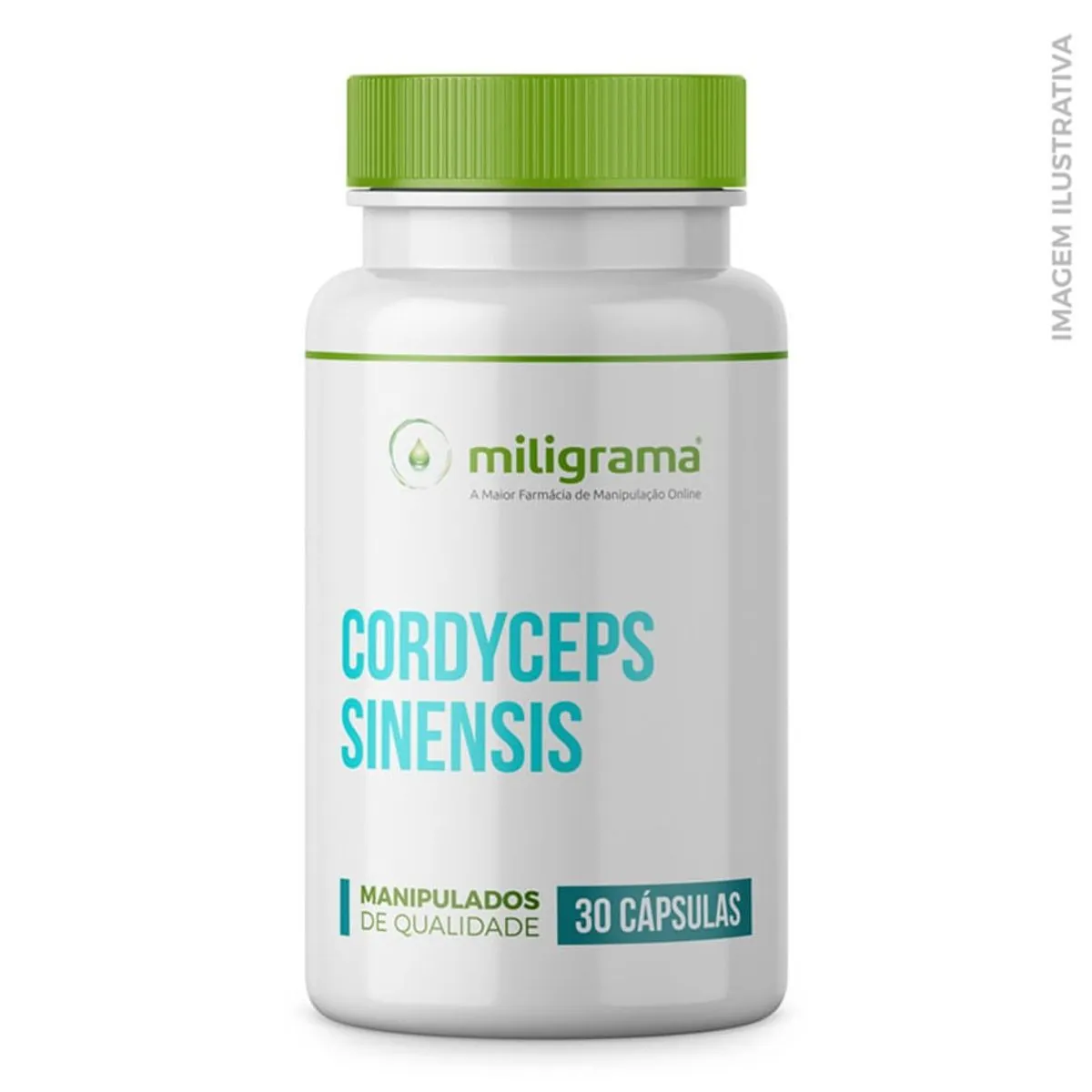 Cordyceps sinensis 650mg 30 Cápsulas