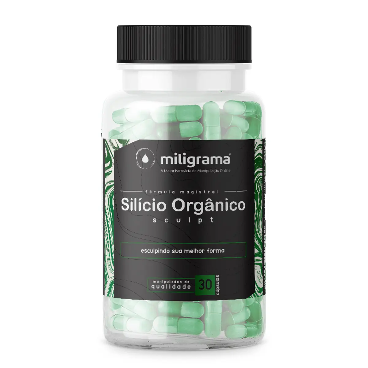 Silicio Orgânico Sculpt 30 - Doses