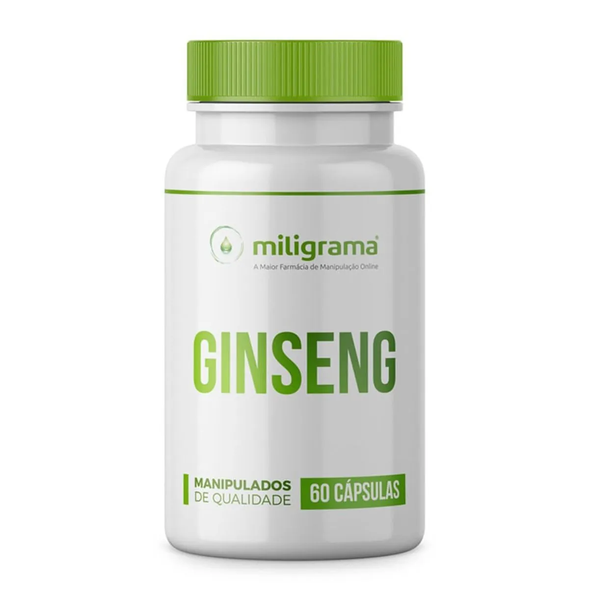 Ginseng 300mg Energético 60 Cápsulas