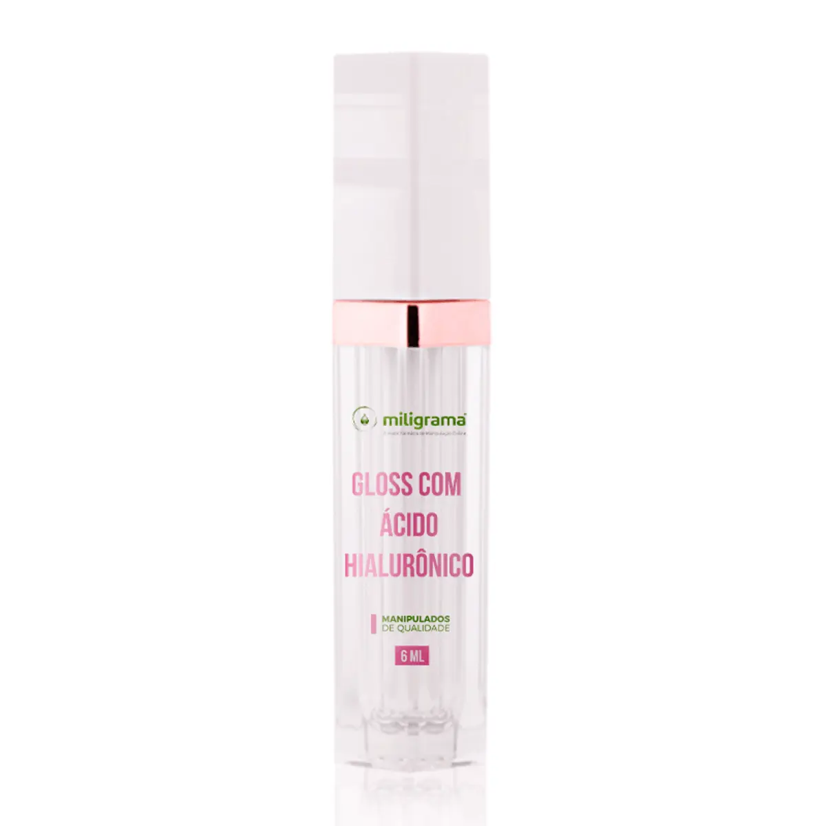 Gloss com Ácido Hialurônico 6ml Dourado