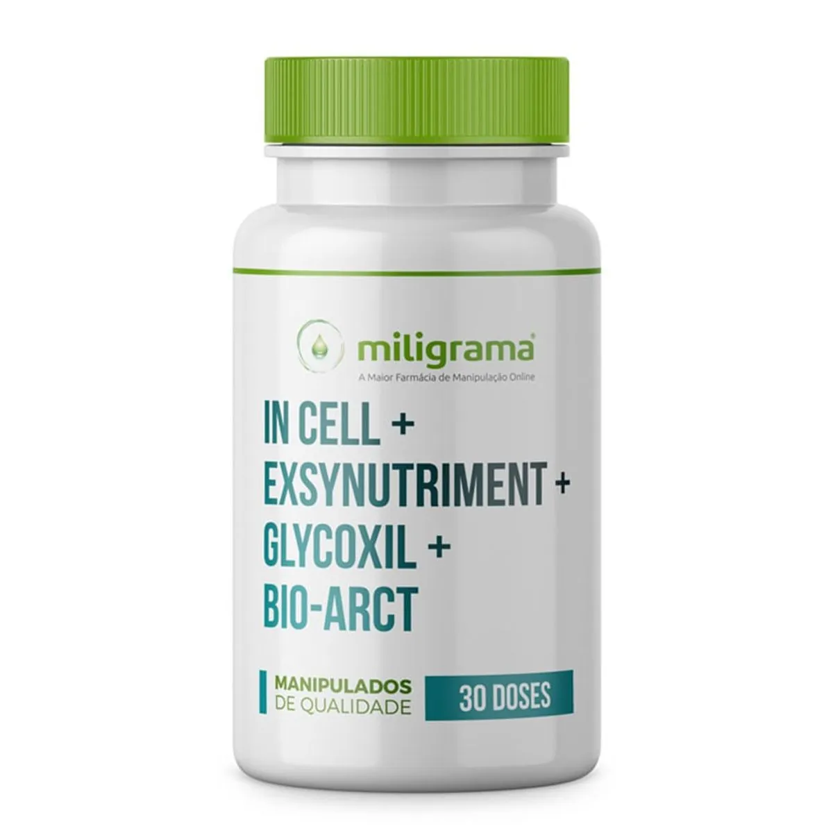 In Cell + Silicio Orgânico + Glycoxil + Bio-Arct 30 - Doses