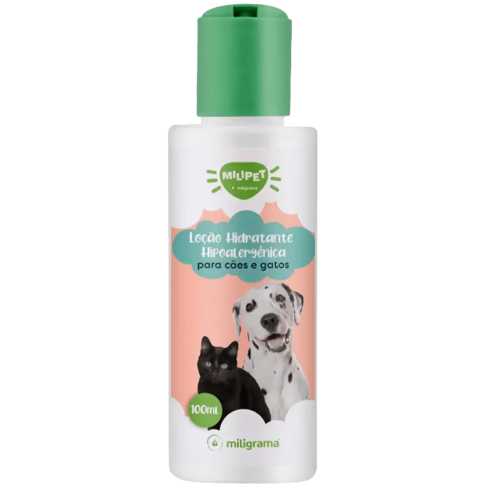Loção Hidratante Hipoalergênica para Cães e Gatos 100ml