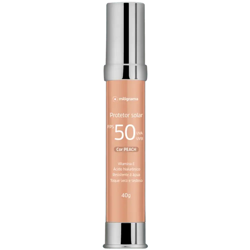 Protetor Solar FPS 50 Peach 40 gramas