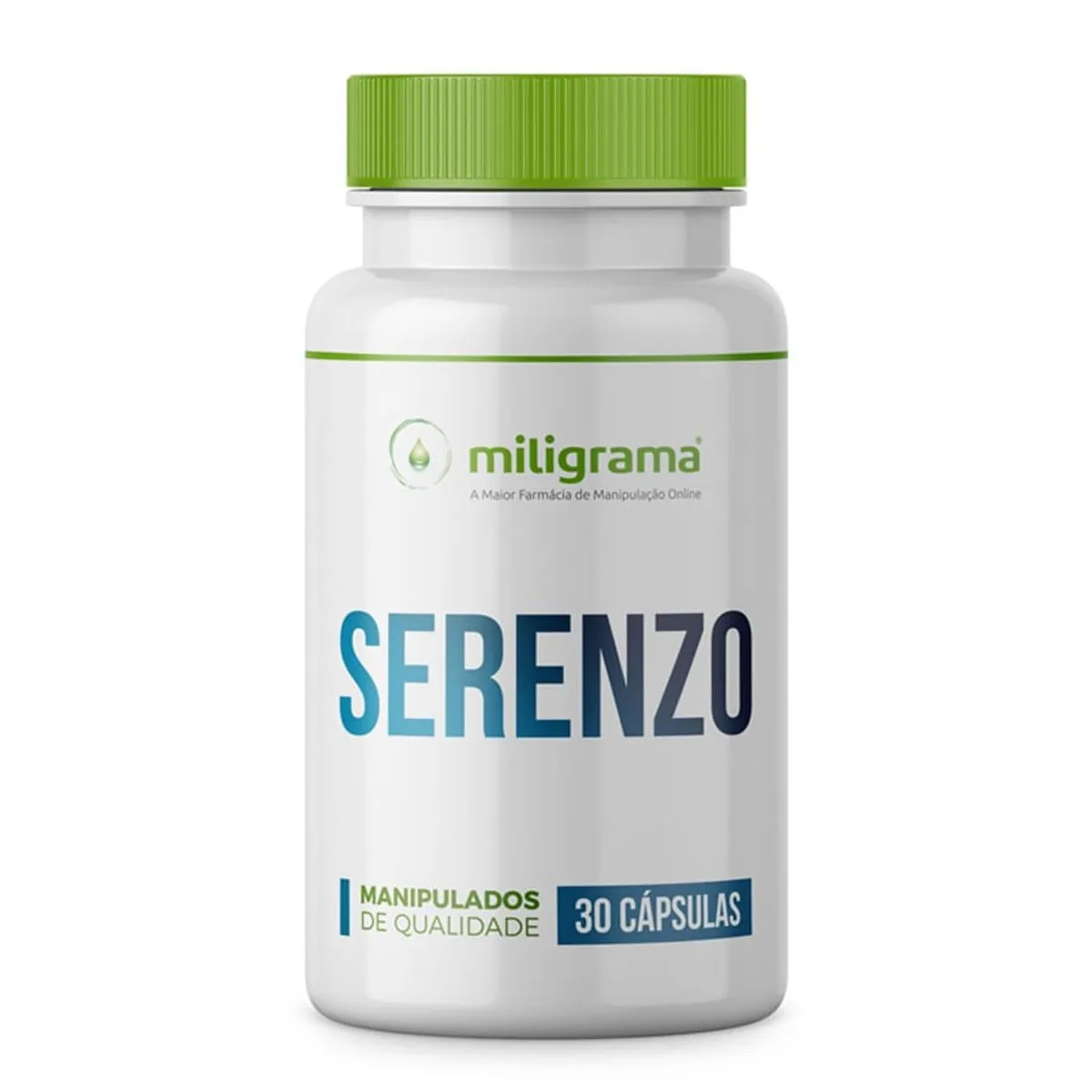 Serenzo 500mg Diminui os Sintomas do Stress 30 Cápsulas