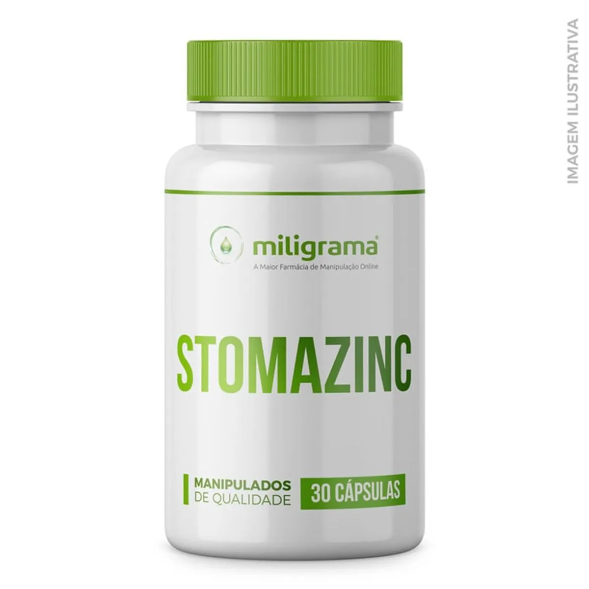 Stomazinc (Zinco Carnosina) 150mg 30 Cápsulas