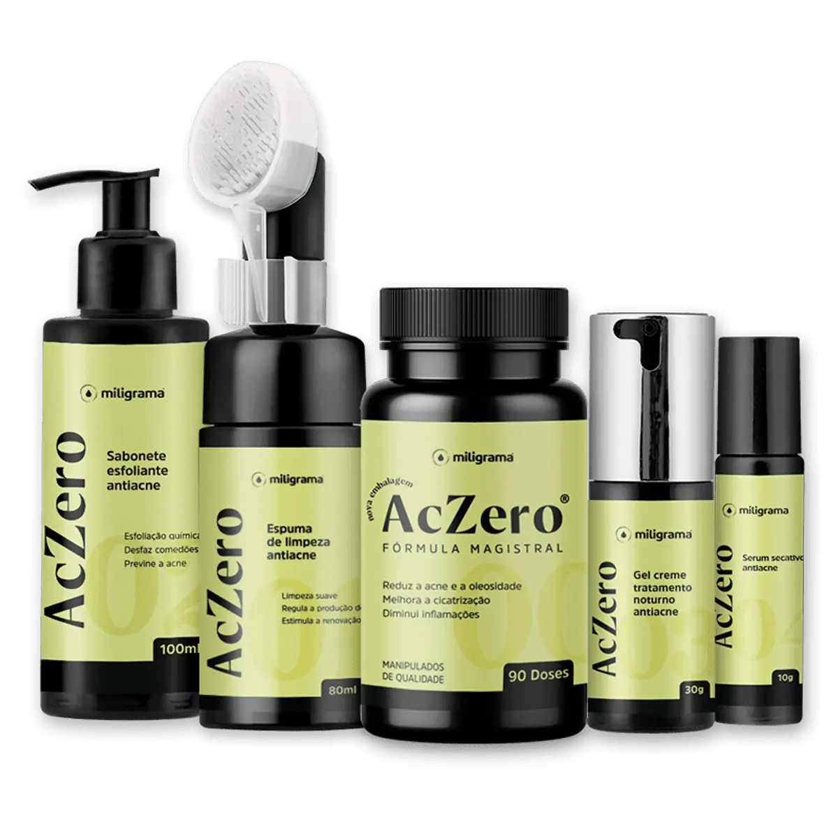 Suplemento e cuidados Anti Acne